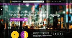Desktop Screenshot of congressbookers.com